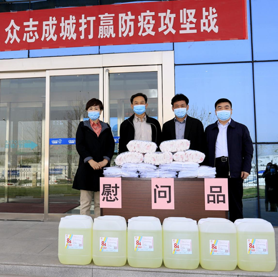 鄭州市人大副主任孫黎、市政府副市長李喜安一行 蒞臨花花牛開展“三送一強”活動