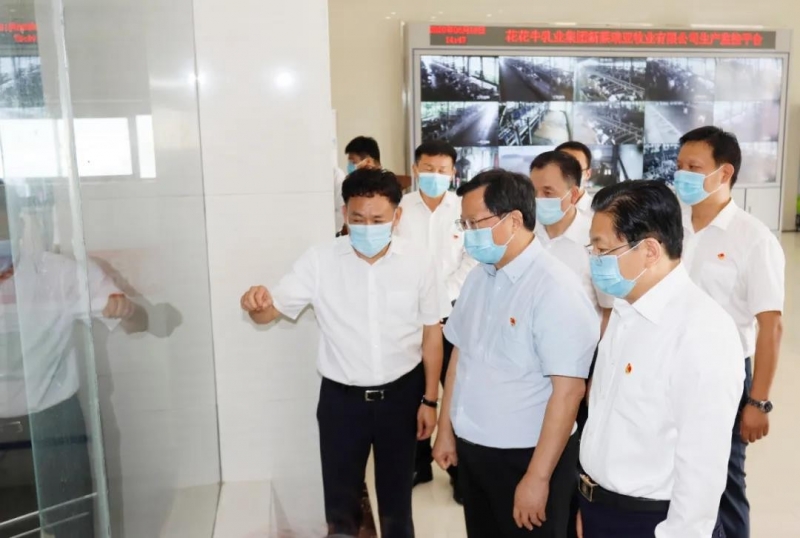 快訊 | 河南省委常委、省紀委書記、省監(jiān)委主任任正曉蒞臨花花牛乳業(yè)集團新蔡瑞亞牧場調(diào)研